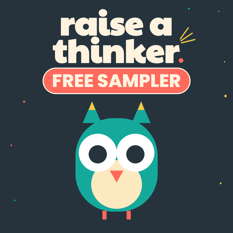 The free Raise a Thinker sampler — 32 playable cards from all 8 decks